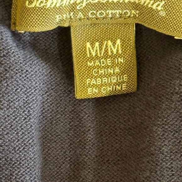 Tommy Bahama Women's Button Down Blue Cardigan Sweater - Picture 7 of 7